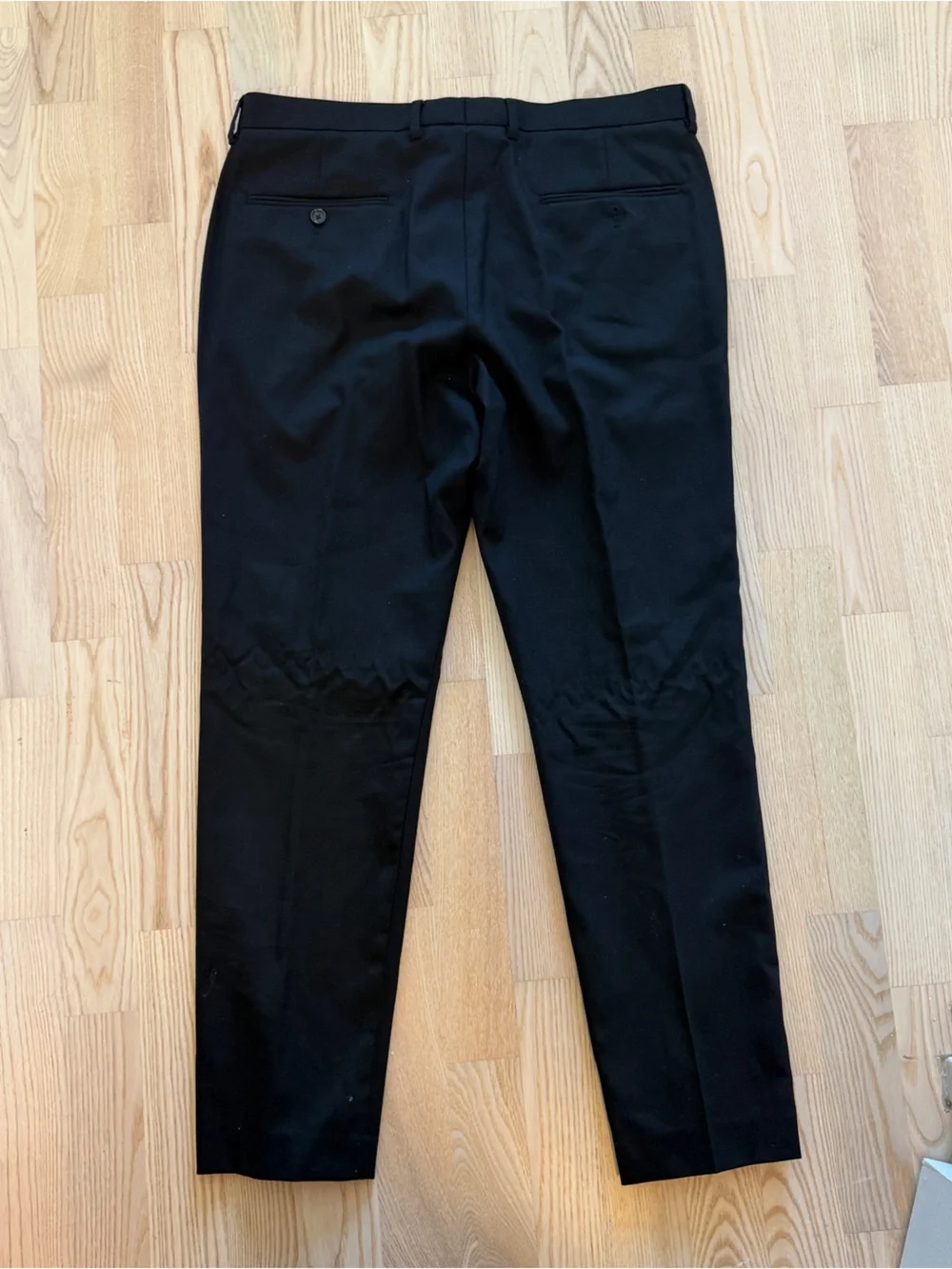 J. Crew Black Ludlow Slim-fit Tailored Suit Pants